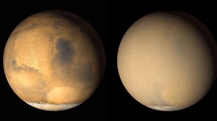 Major dust storm could soon hit Mars 